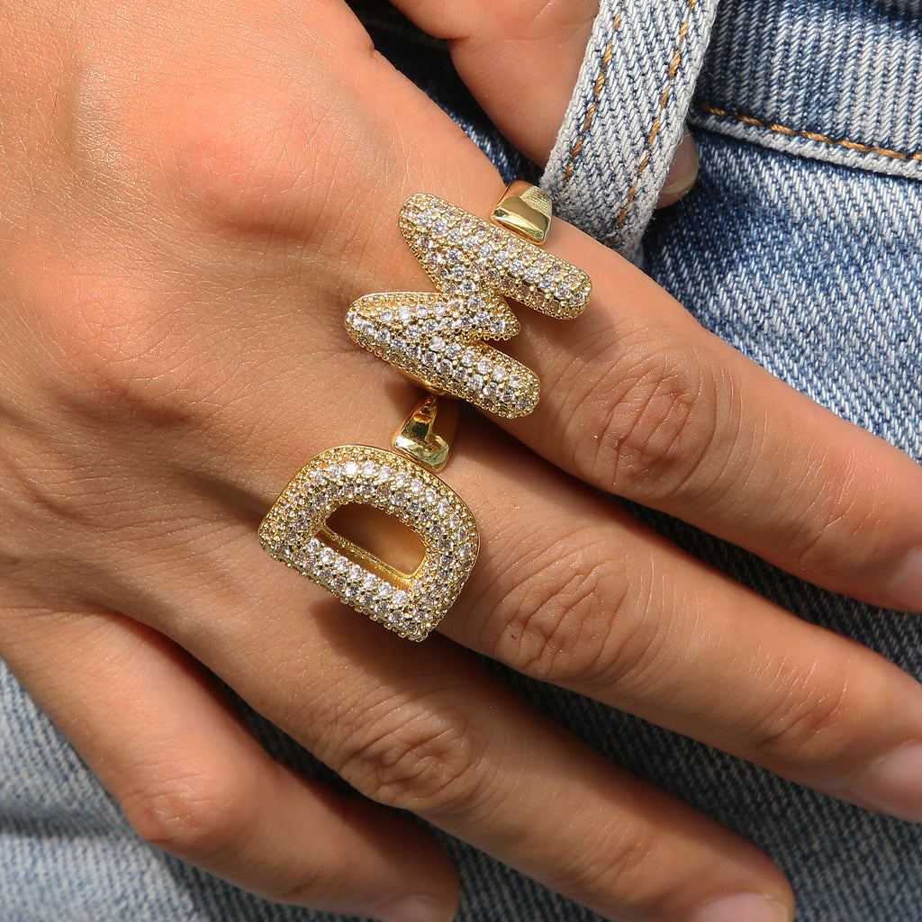 Anillo inicial circonia