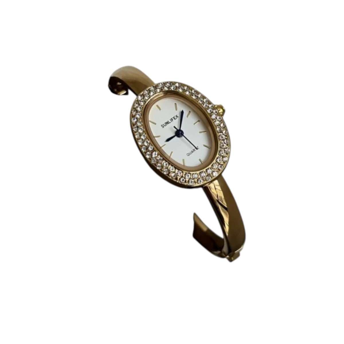 Reloj Oval de Circonias